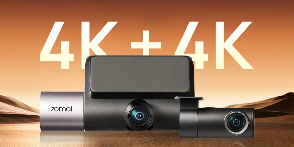70mai dash cam 4k t800 palubní kamera rozlišení evtech_cz 2